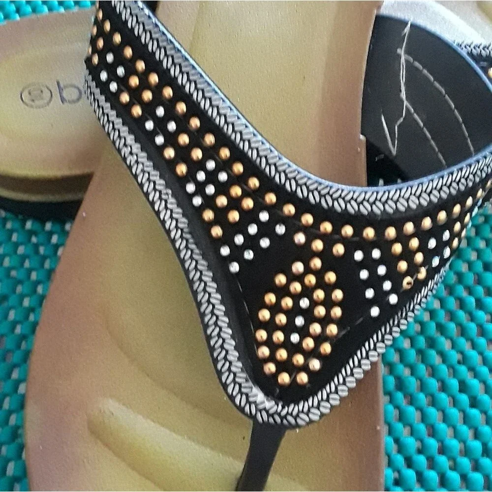 Babe beaded sandal size 10